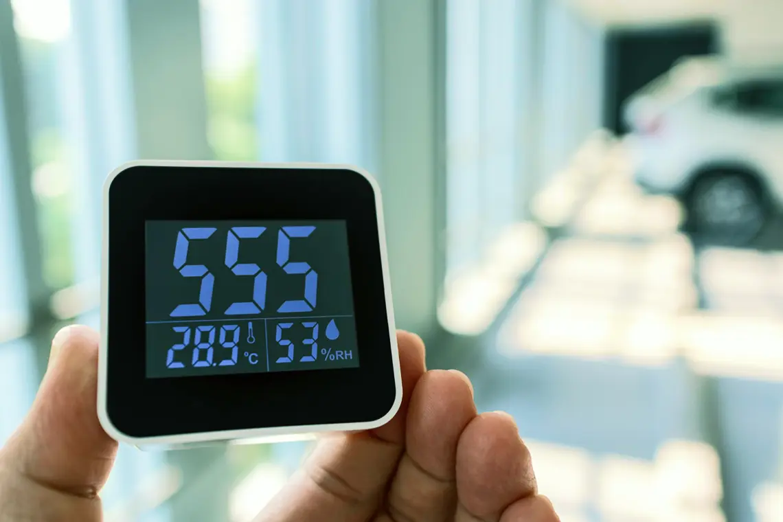 Контроль уровня CO₂